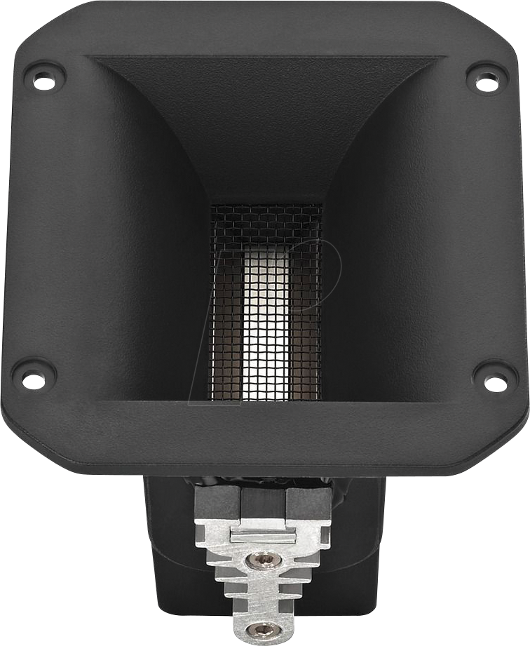 Bild von Monacor RBT-35SR High-End Bändchenhochtönerhorn-Paar, selektiert, echtes Bändchen mit Neodym-Magnetsystem und Übertrager, 12 W, 7 Ohm, 2 Stück, in Schwarz