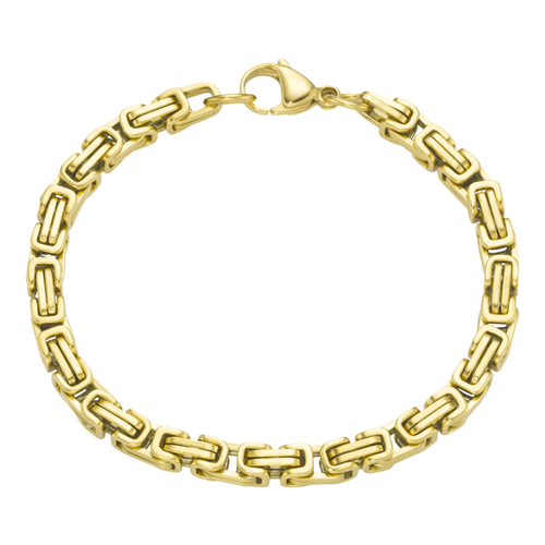 Bild von MANGUUN Herren Armband aus Edelstahl in Gold