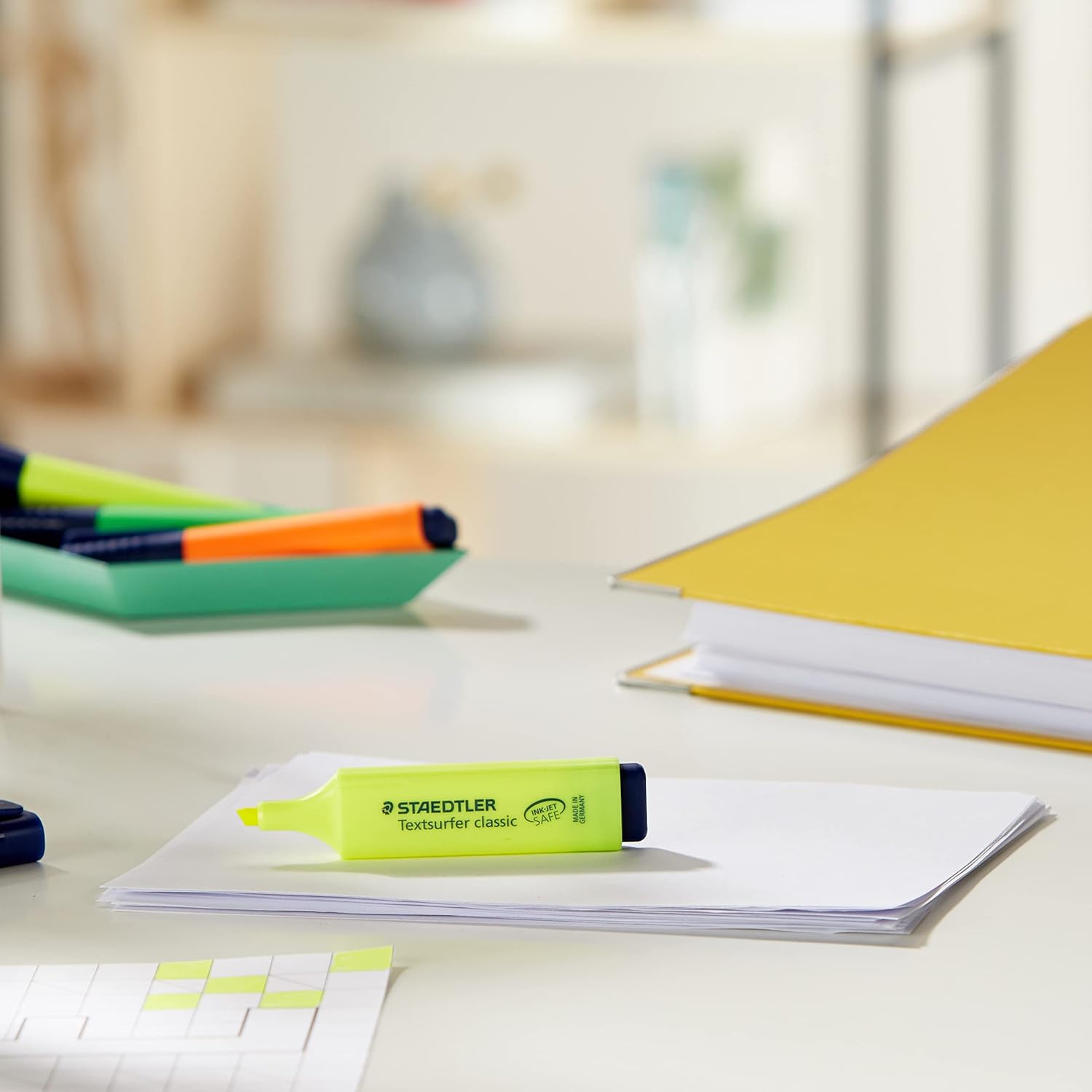 Bild von STAEDTLER 364-S WP4P Textsurfer classic Textmarker Aktions-Etui 3 und 1 Gratis 4 Stück im Weichplastiketui