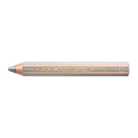 Bild von STAEDTLER® Noris Junior Hexagonal-Buntstift Silber 100% PEFC