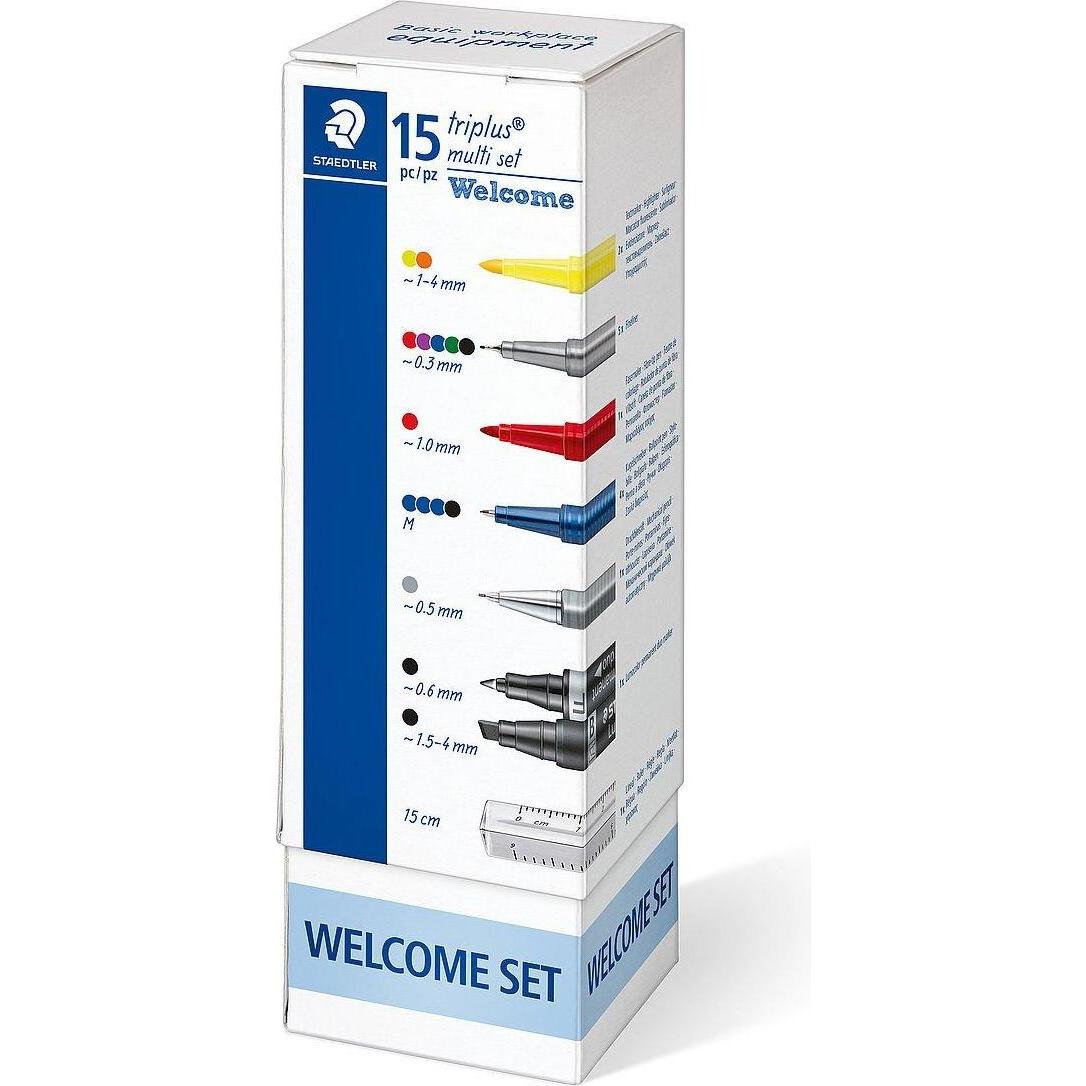 Bild von Staedtler, Marker, triplus multi set 34 Gemischtes Set (Multi, 4 mm, 15 x)