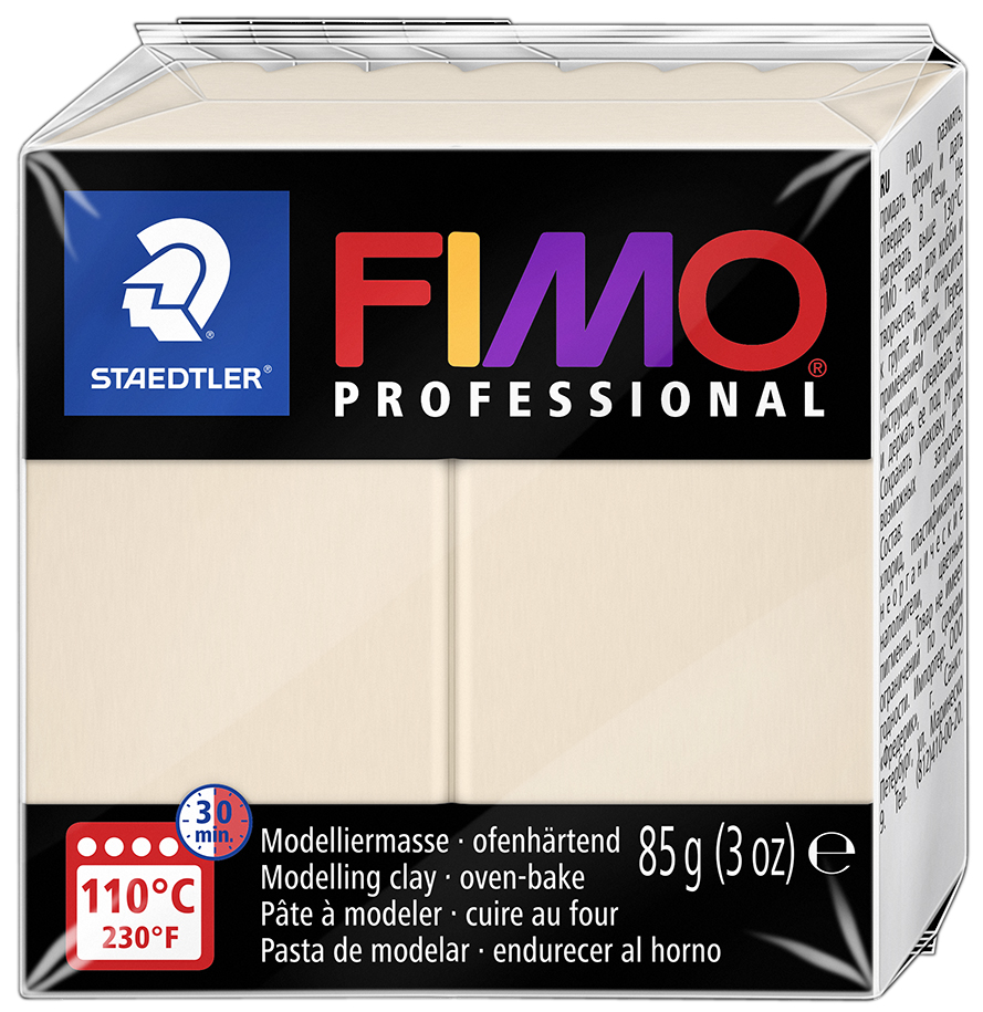Bild von STAEDTLER 8004-44 ST Modelliermasse, FIMO Professional 85g beige, Standard