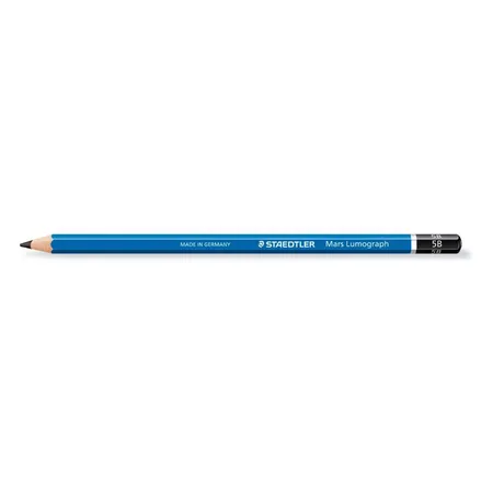Bild von STAEDTLER Bleistift Mars® Lumograph® Härte 5B bruchfest 175mm 100-5B, leicht spitzbar, bruchfest
