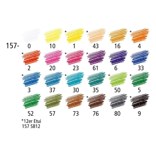 Bild von ergo soft® 157 Farbstift - 3 mm, schwarz