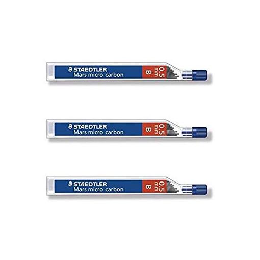 Bild von STAEDTLER Ersatzminen für Druckbleistifte "Mars micro carbon" Ø 0,5 mm, 12 Stk., B