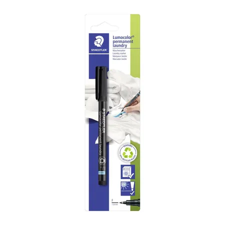 Bild von STAEDTLER® Lumocolor® permanent laundry 319 LM Wäschemarker schwarz