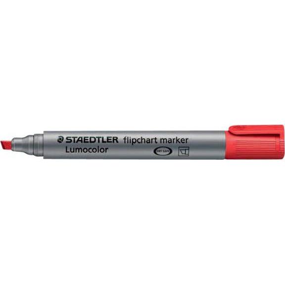Bild von Staedtler, Marker, Flipchartmarker Lumocolor (Rot, Grau, 5 mm, 1 x)