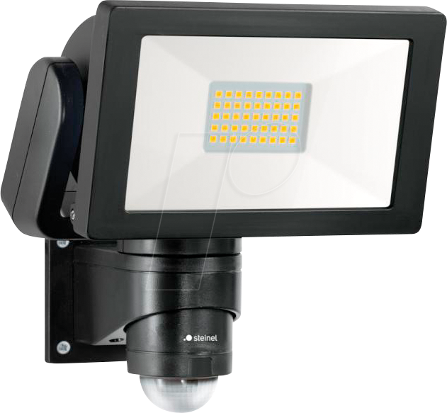 Bild von steinel LED Wandstrahler LS 300, mit Bewegungsmelder, LED fest integriert, Neutralweiß, 29,5 W, schwenkbar, neutralweiß