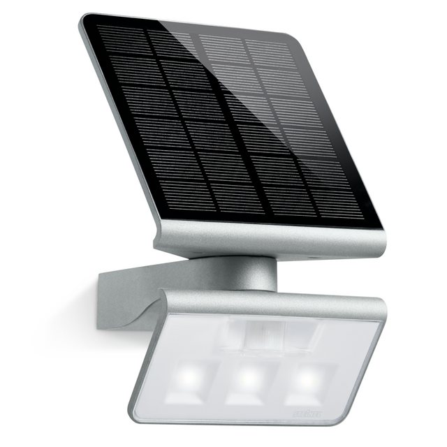 Bild von steinel LED Außen-Wandleuchte "XSOLAR", Leuchtmittel LED-Board  LED fest integriert, 140Â Bewegungsmelder,LiFe-Akku,1,3W,netzunabhänig,Wand-Solarleuchte