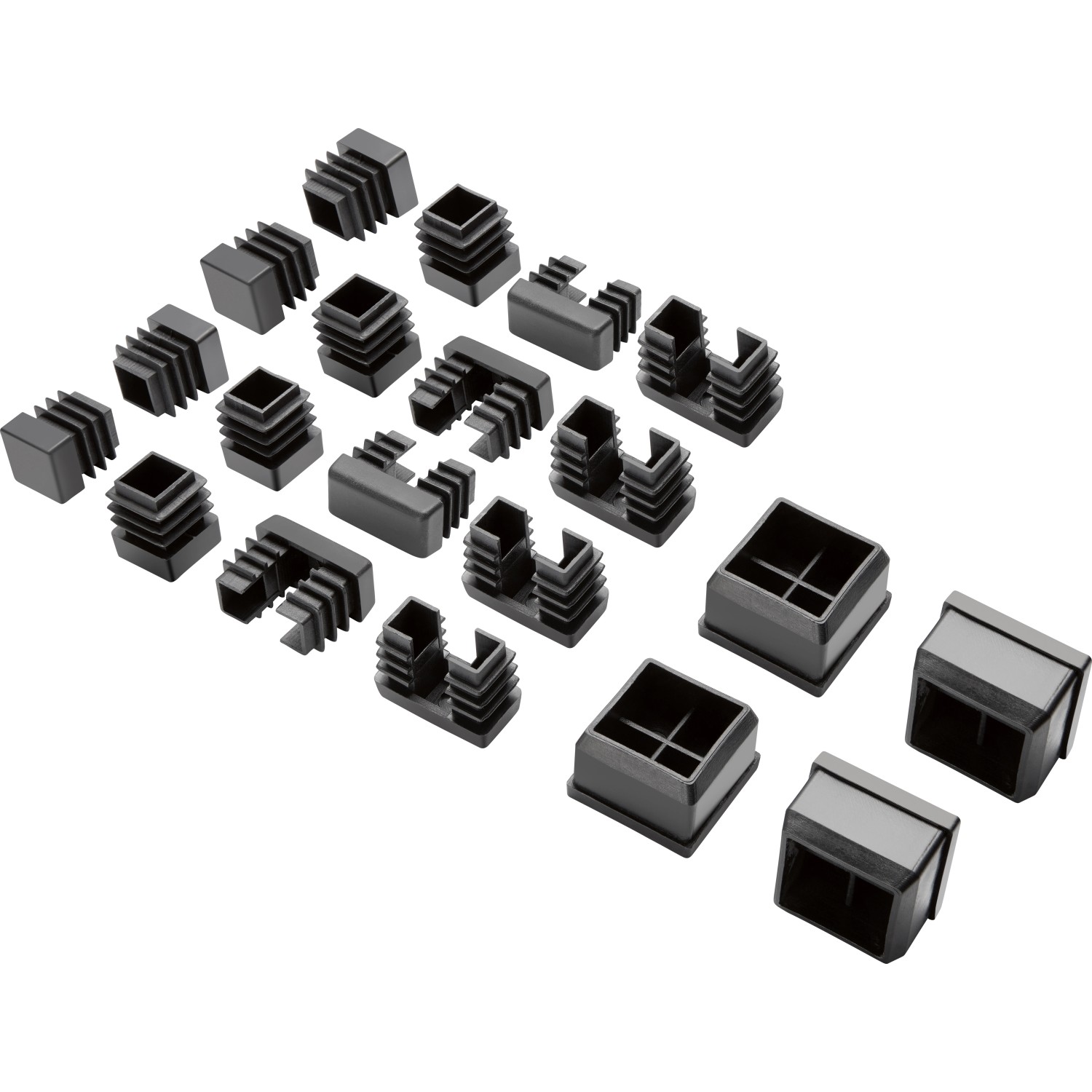 Bild von Fußkappen-Set für Balkonset Hazelton 20-teilig