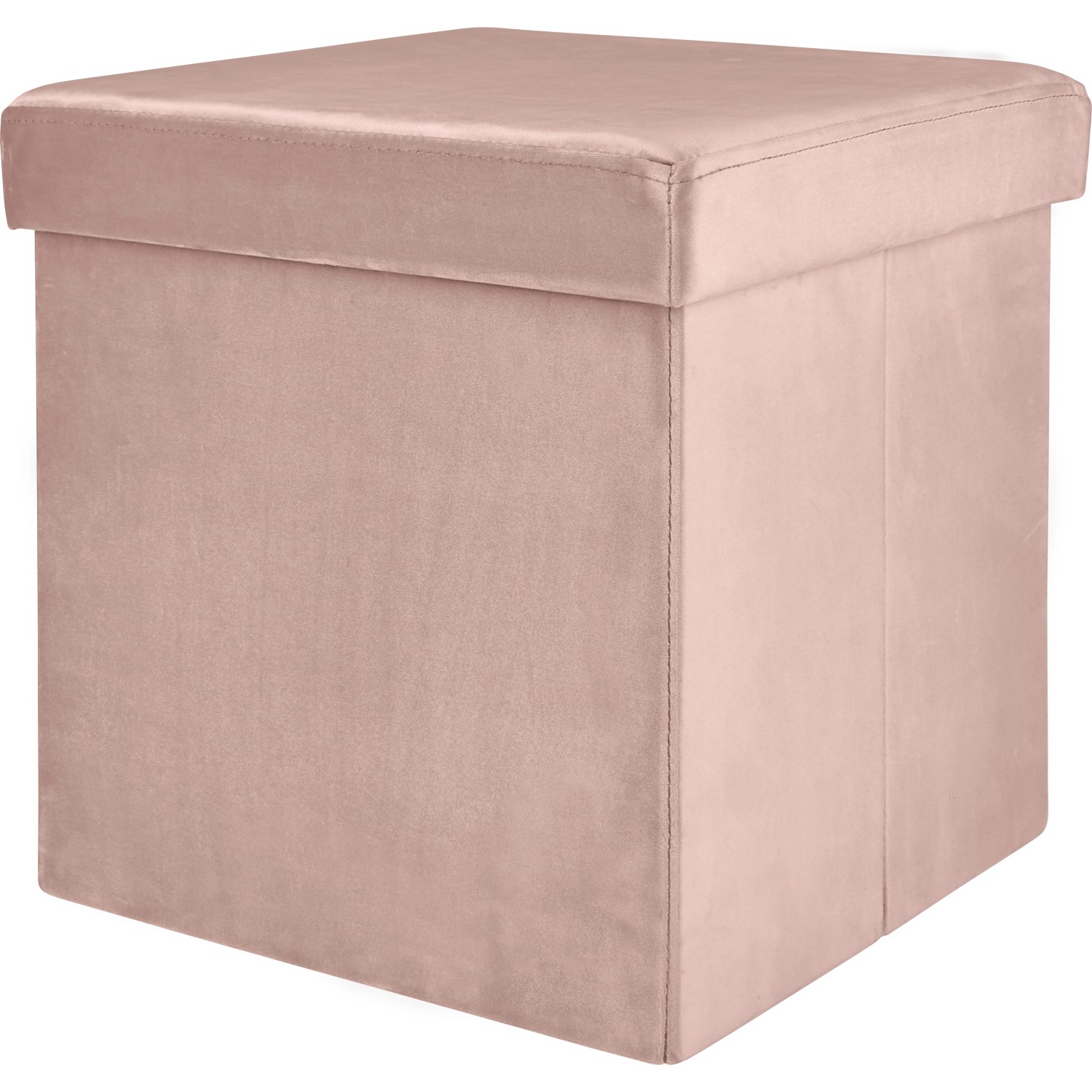 Bild von Falt-Hocker Blush Bordeaux 38 cm x 38 cm x 38 cm Rosa