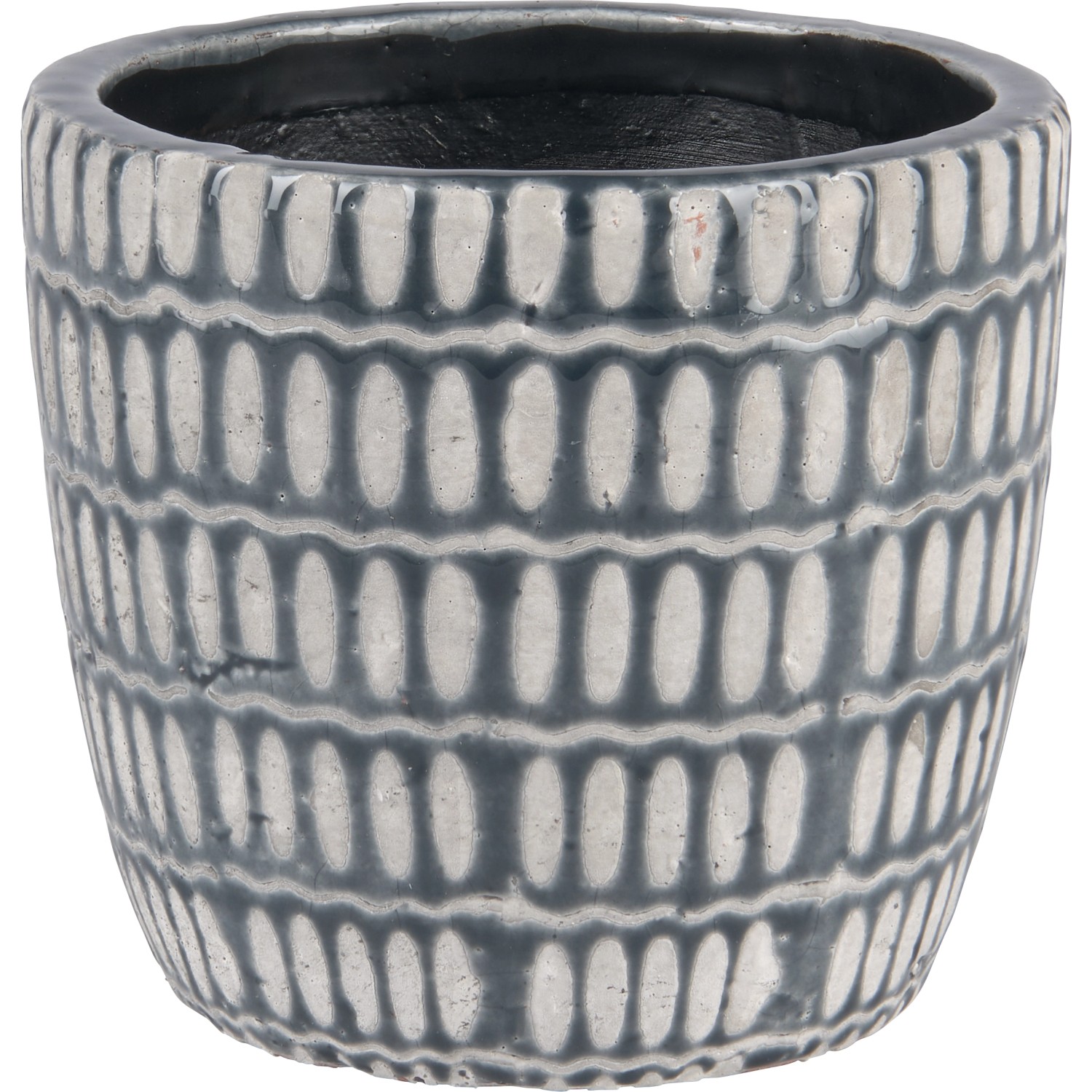 Bild von Pflanztopf Minimalist Zen Ø 13,5 cm Dunkelgrau