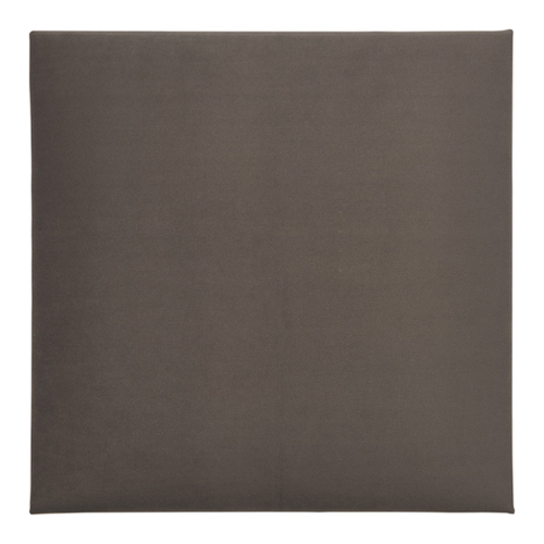 Bild von Wandkissen Quadrat 30 cm x 30 cm Dunkelgrau Samt