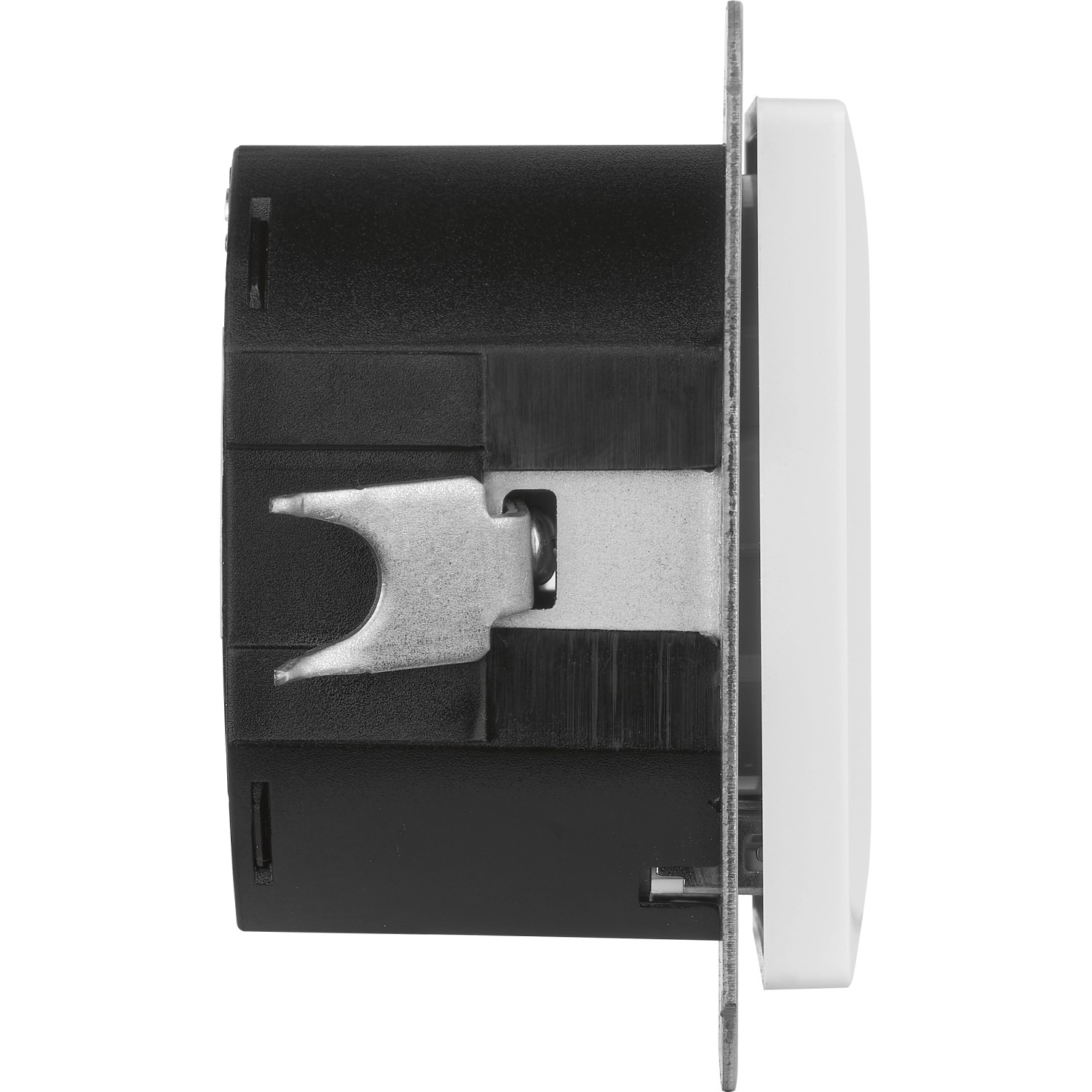 Bild von Schutzkontakt-Steckdose Jule Unterputz mit 2 USB-Ports Weiß