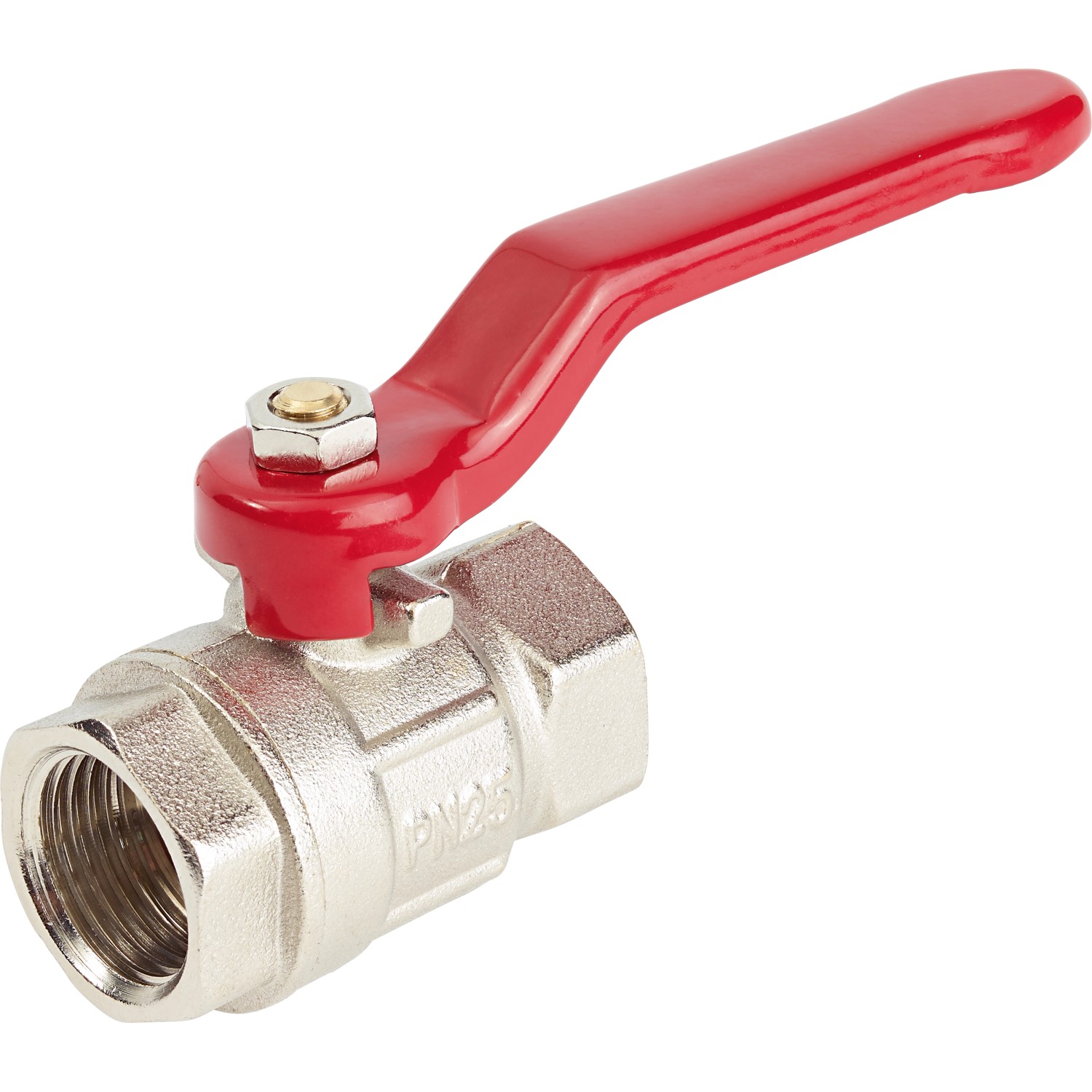 Bild von Kugelhahn 30,3 mm (Rp 1) IG matt verchromt