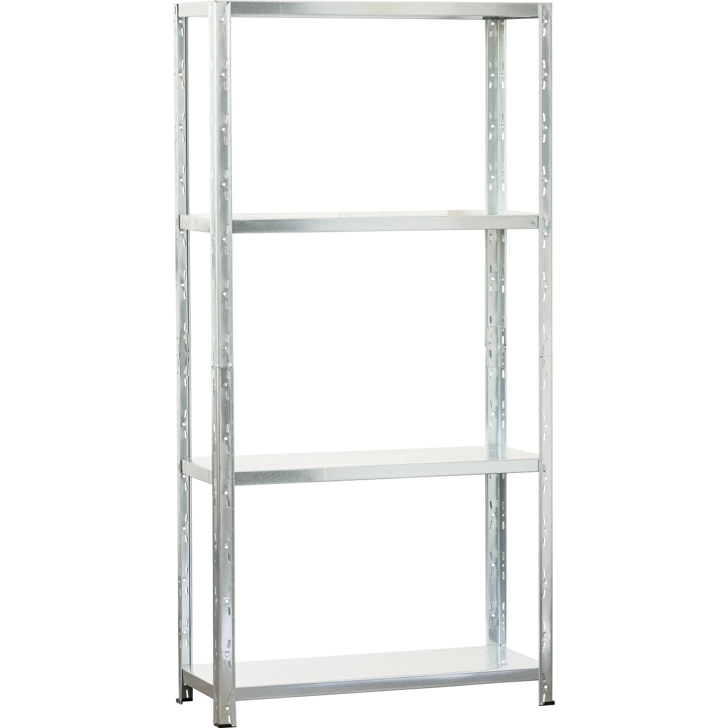 Bild von Metall-Steckregal MEDIUM Verzinkt 150 cm x 75 cm x 30 cm