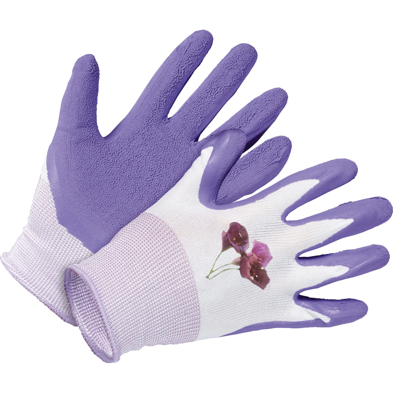 Bild von LUX Gartenhandschuh Latex Lila Gr. 9