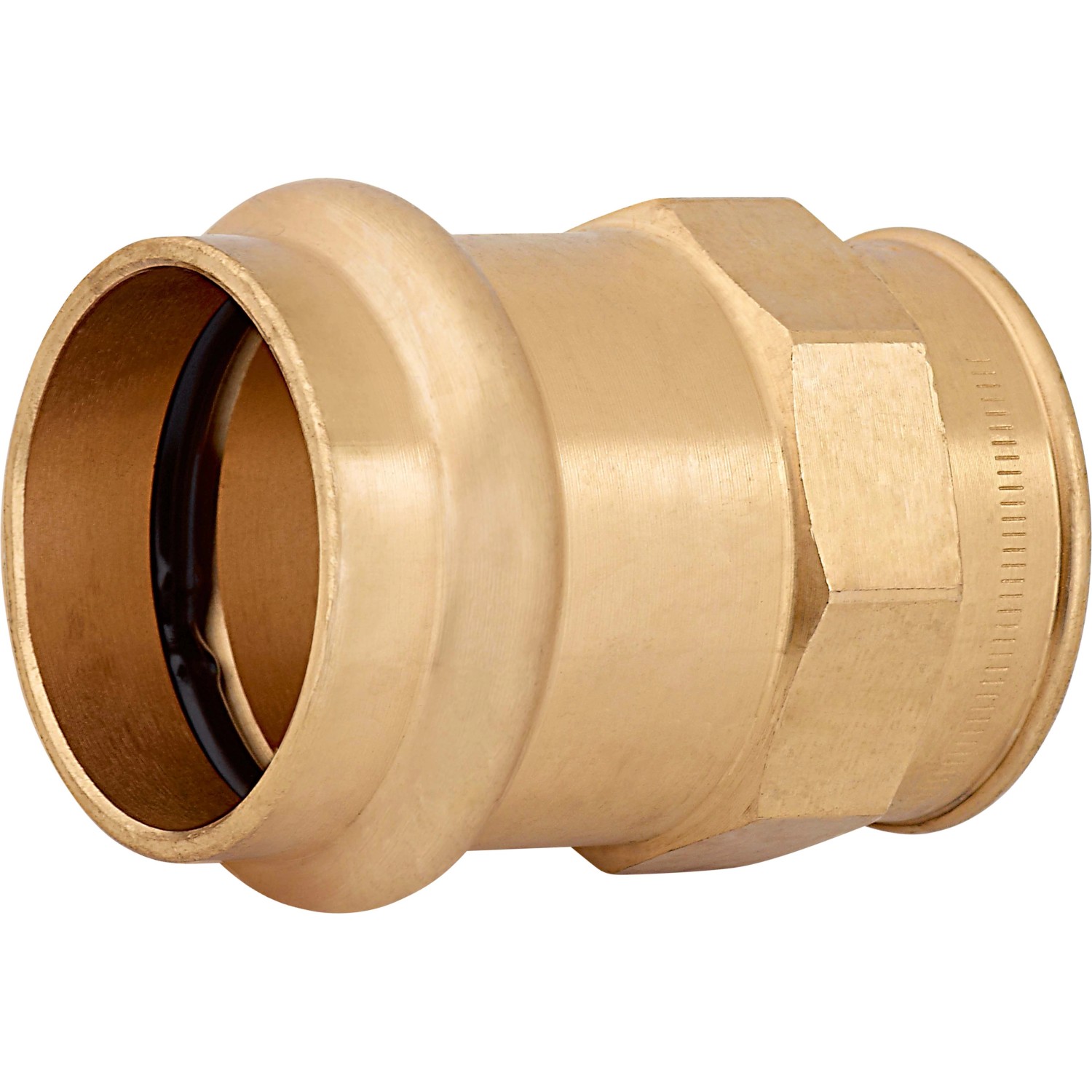 Bild von Press-Übergangsmuffe Ø 28 mm x 24,1 mm (Rp 3/4) Rotguss