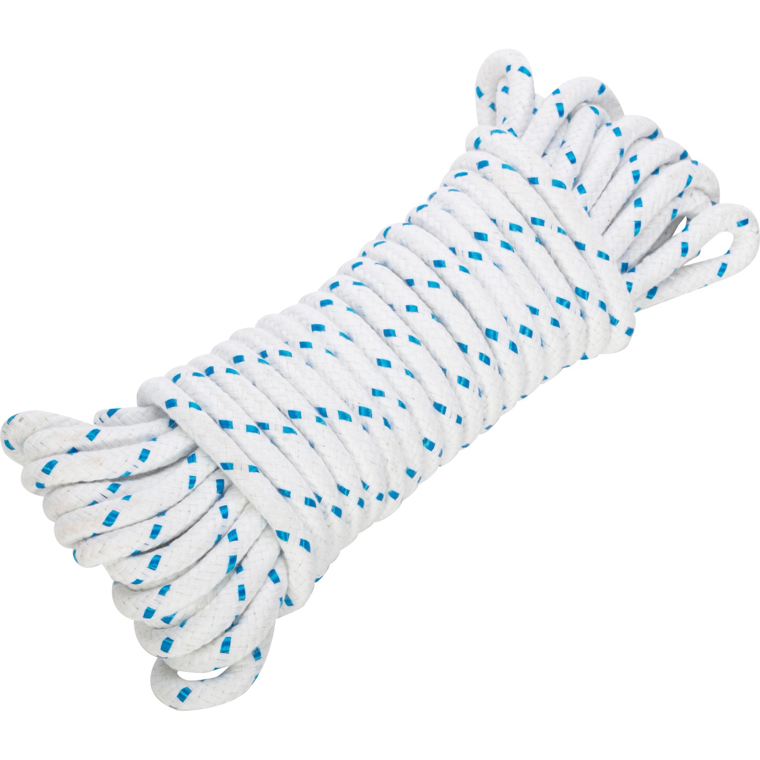 Bild von Schotleine Polyester Ø 12 mm Weiß-Blau