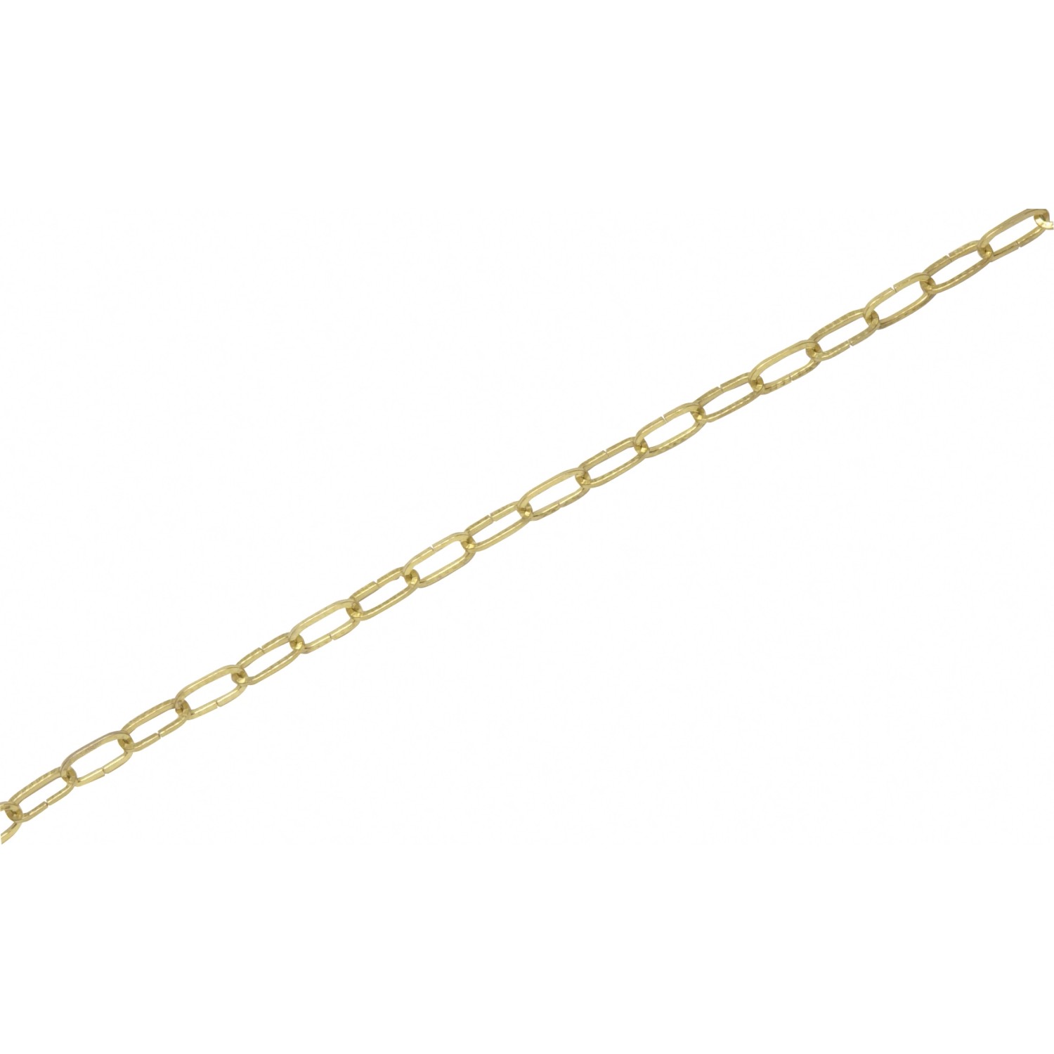 Bild von Zierkette Vierkant Vermessingt 2 mm x 2 mm Meterware