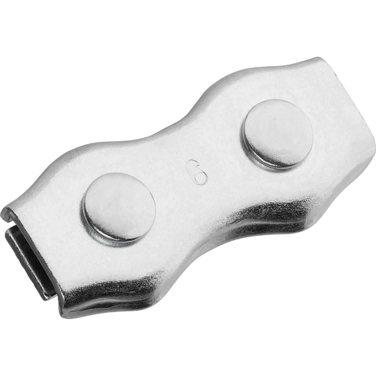 Bild von Duplexklemme Edelstahl 4 mm - 6 mm