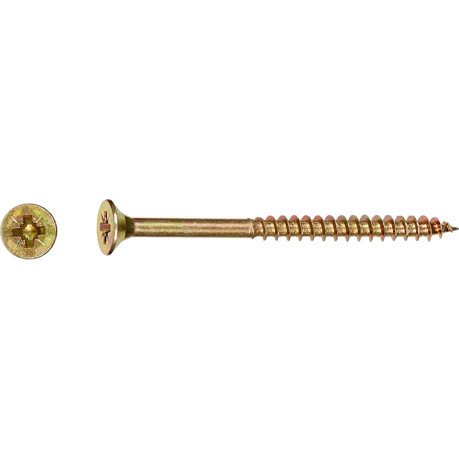 Bild von LUX Senkkopf Spanplattenschraube PZ-Antrieb Ø 5 mm x 80 mm 300 Stück