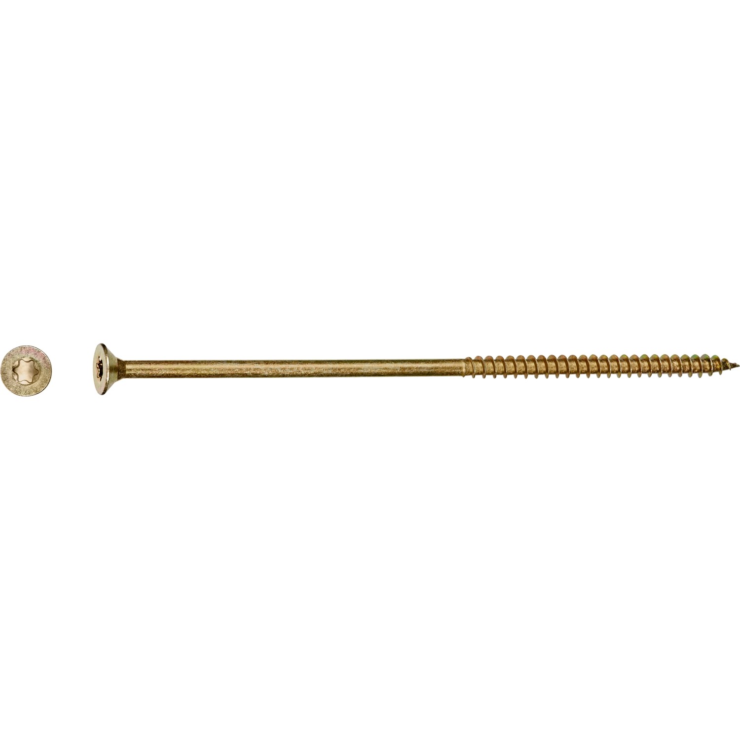 Bild von LUX Senkkopf Spanplattenschraube TX-Antrieb Ø 6 mm x 180 mm 50 Stück