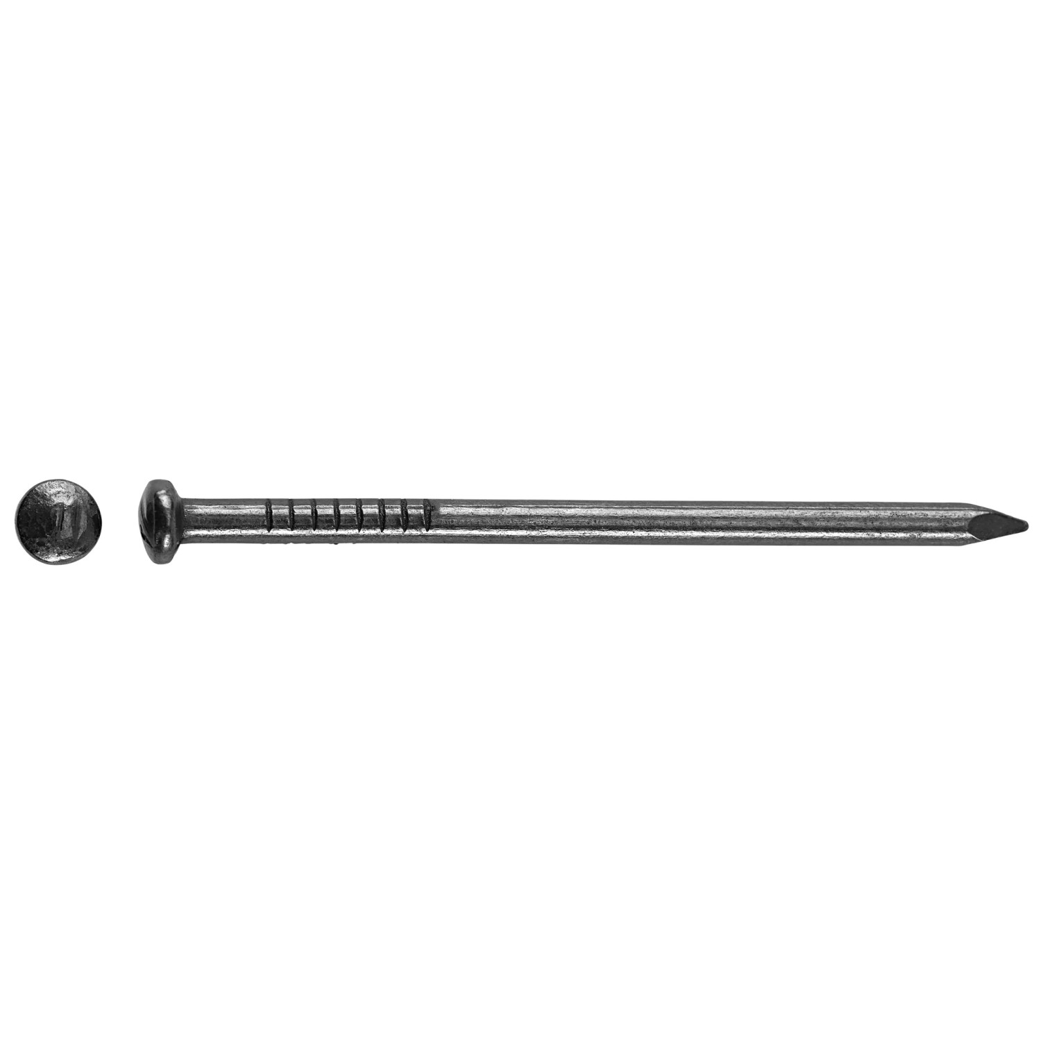Bild von LUX Linsensenkkopf Stahlnagel Ø 2,5 mm x 30 mm Gebläut 50 Stück