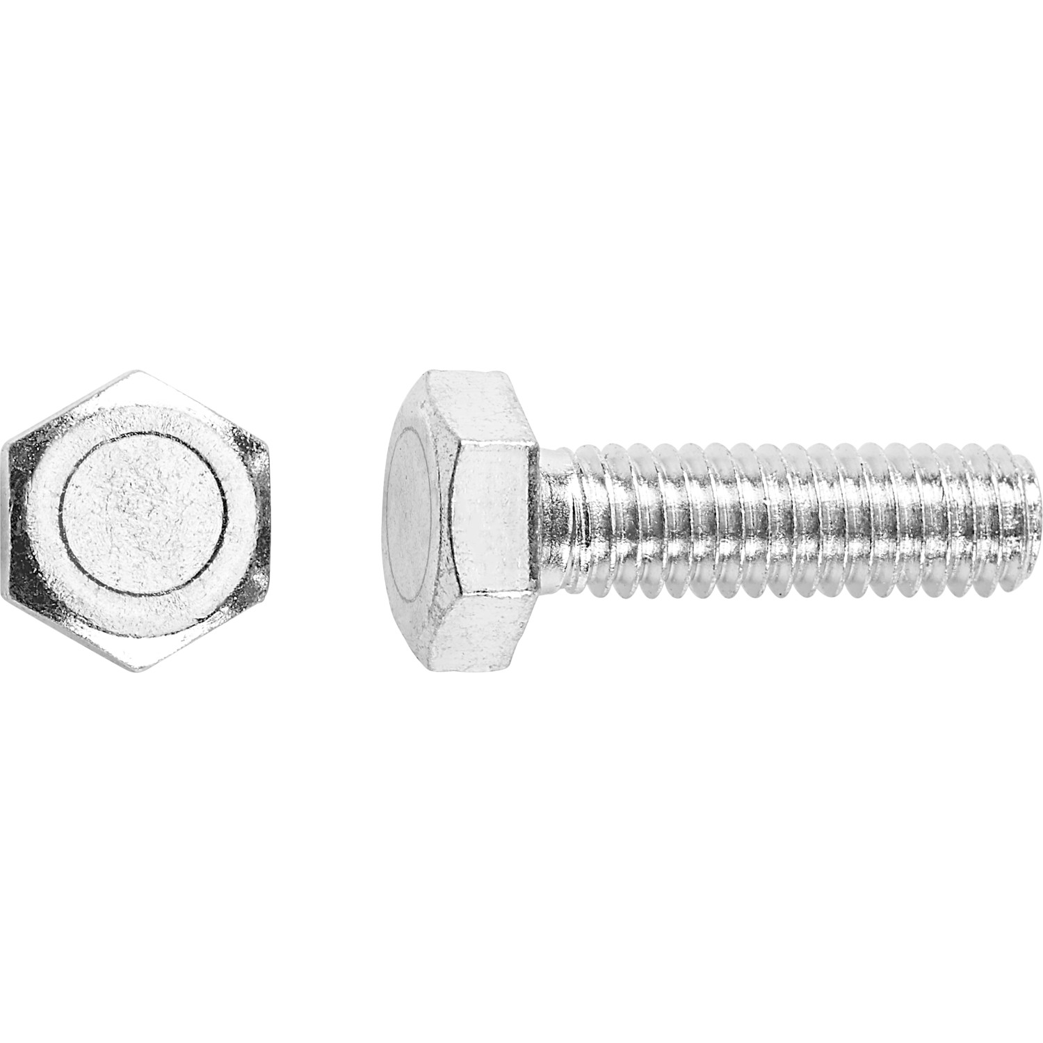Bild von LUX Maschinenschraube M8 x 40 mm Edelstahl Vollgewinde 50 Stück