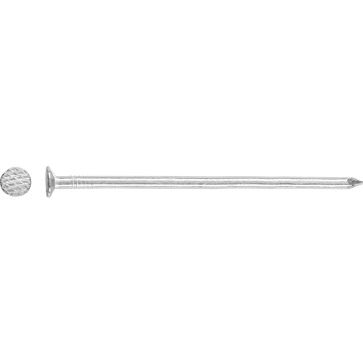Bild von LUX Drahtnagel Ø 3,1 mm x 70 mm Flachkopf Verzinkt 1 kg