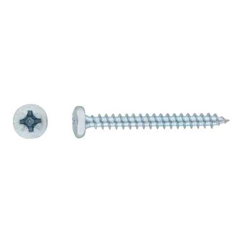Bild von Halbrundkopf Universalschraube PZ-Antrieb Ø 4 mm x 16 mm – 50 Stück