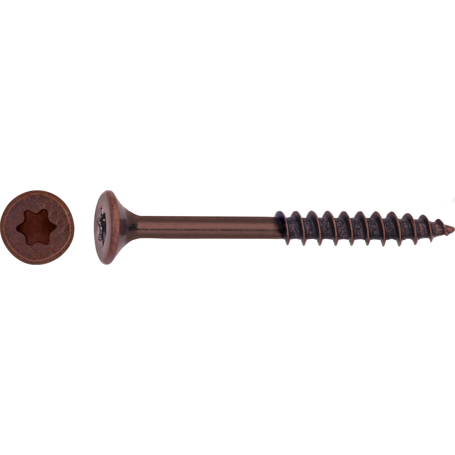Bild von Senkkopf Spanplattenschraube TX-Antrieb Ø 5 mm x 60 mm 10 Stück