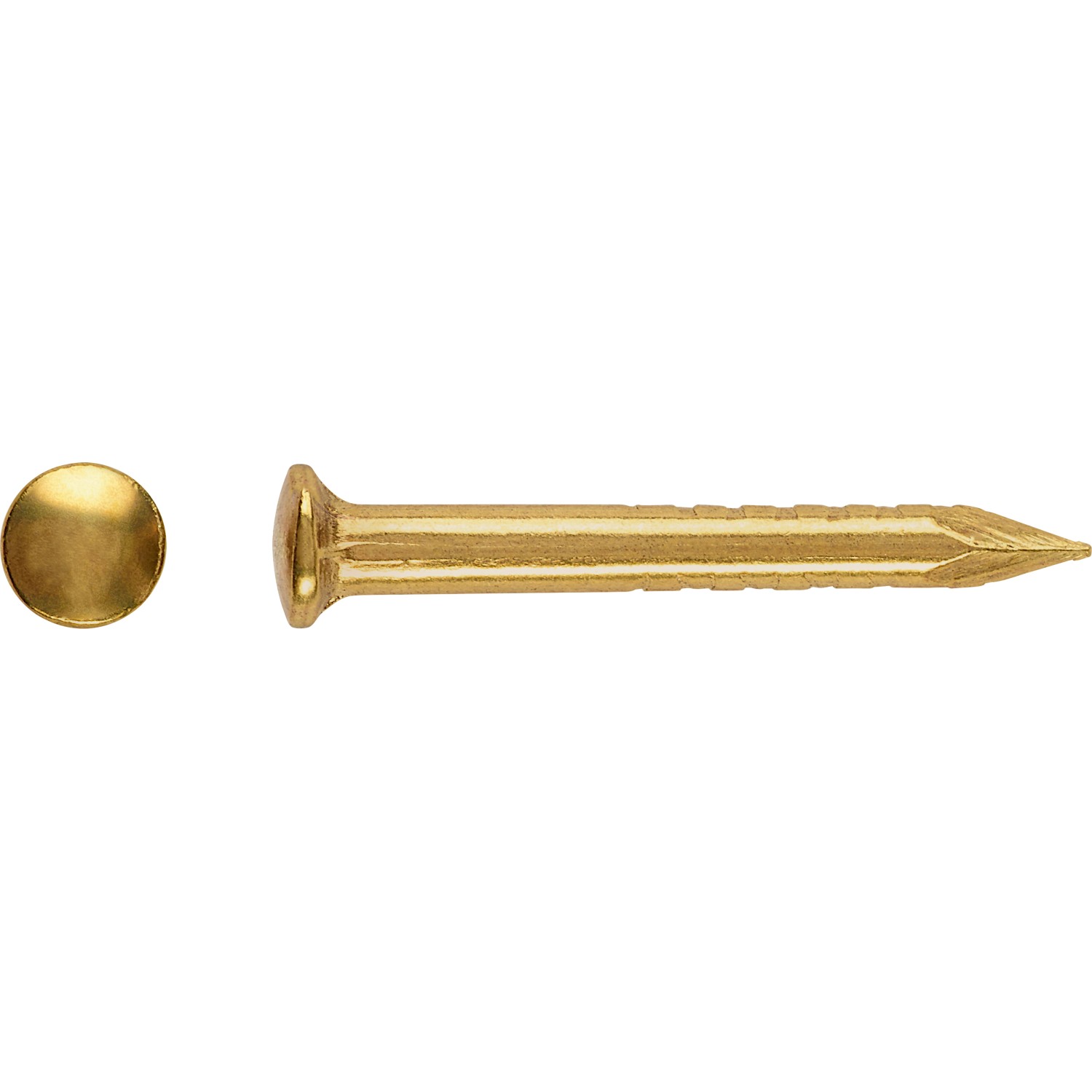 Bild von LUX Rundkopfstift Ø 1,2 mm x 13 mm Vermessingt 200 Stück
