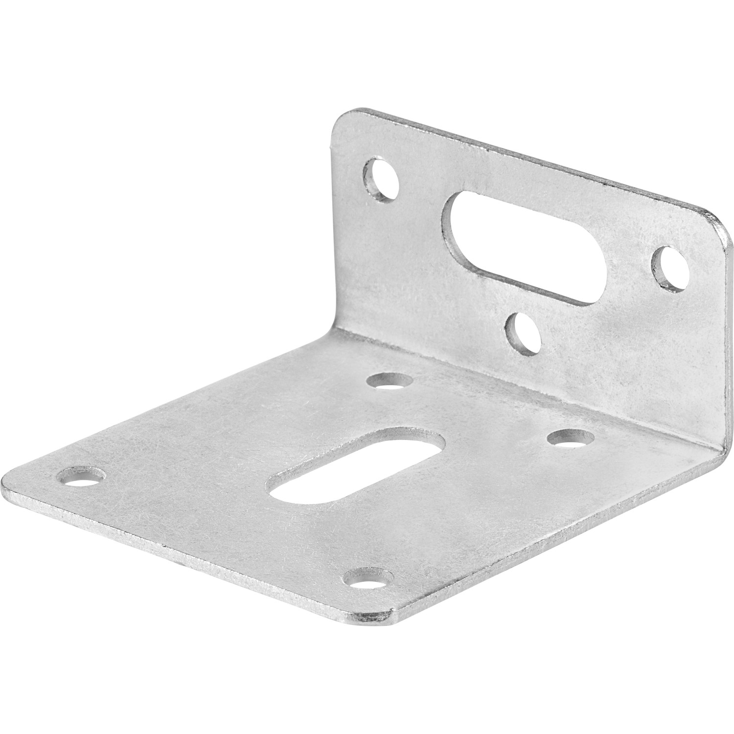 Bild von Verstellwinkel Weiß Verzinkt 30 mm x 60 mm x 60 mm