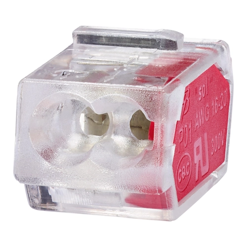 Bild von Steckklemmen 2-polig Ø 1,0 mm - 2,5 mm 10 Stück