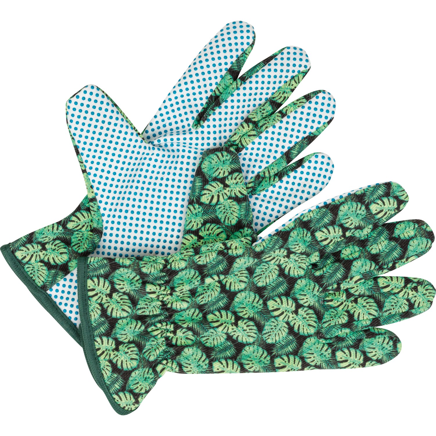 Bild von Gartenhandschuhe Dschungel Grün-Schwarz Größe 8