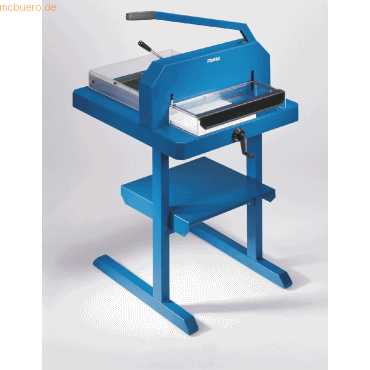 Bild von Dahle Stapel-Schneidemaschine 846 (600 Blätter, A3), Schneidemaschine, Blau