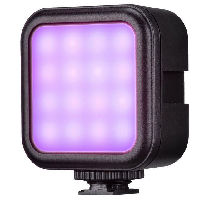 Bild von Bresser BR-49 RGB Pocket LED - Kompakte Fotografie/Videografie Beleuchtung, 13 Effekte, 12 RGB-Farben, Dimmbar, 3000-6500K