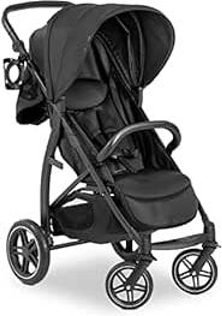Bild von Hauck Kinder-Buggy Rapid 4D AIR - Black, mit Luftreifen, Liegeposition, Einhand-Faltung - höhenverstellbar