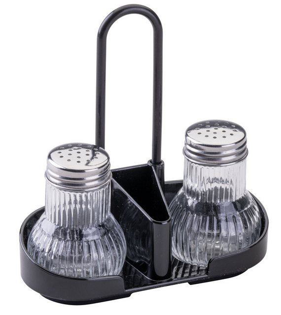 Bild von FACKELMANN Menage-Set Griffmenage Salz-/Pfefferstreuer