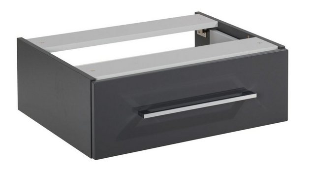Bild von FACKELMANN Unterschrank HYPE 3.0 Unterbauschrank 60 cm, Anthrazit, 1 Schublade