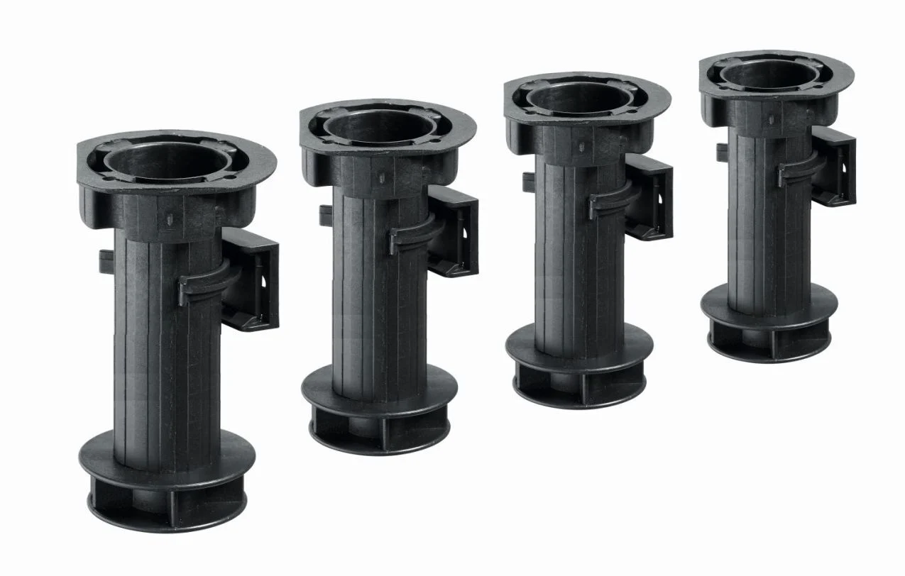 Bild von Hettich Möbelbeschlag Hettich Sockelverstellfuß-Set Kunststoff 25 x