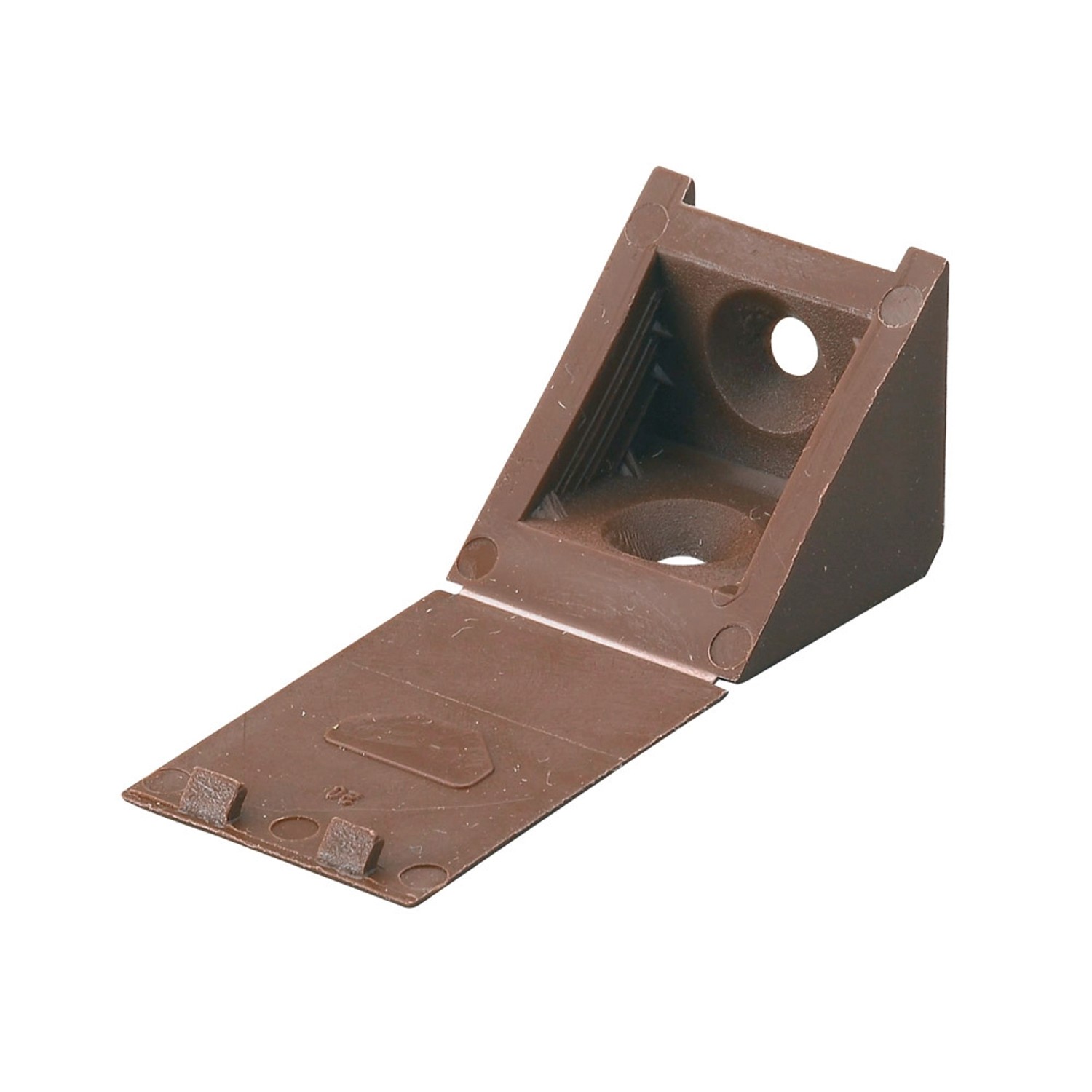 Bild von Hettich Universal-Eckverbinder 23 mm x 23 mm x 24 mm Kunststoff Braun