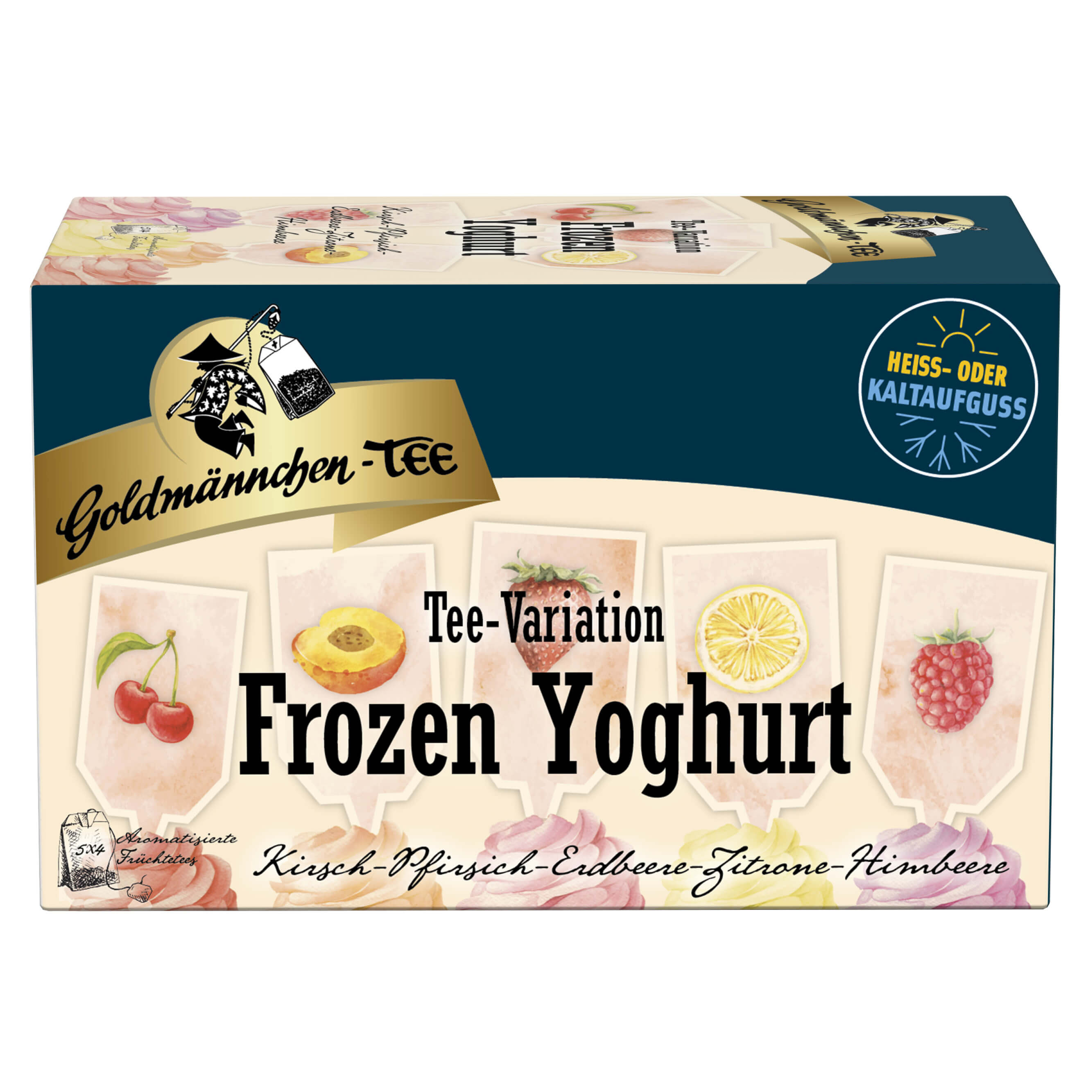 Bild von Goldmännchen Tee Frozen Yoghurt Tee-Variation 20x2,5g