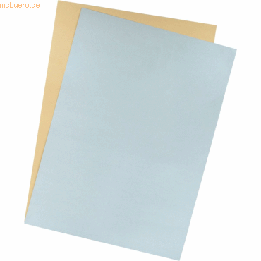 Bild von 10 x Herlitz Tonkarton gold 50x70cm