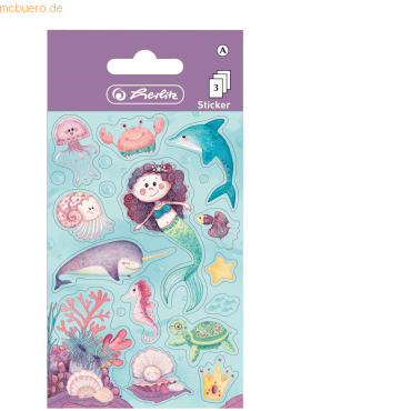 Bild von Herlitz Sticker 50040285 - Sticker Meerjungfrau - mehrfarbig