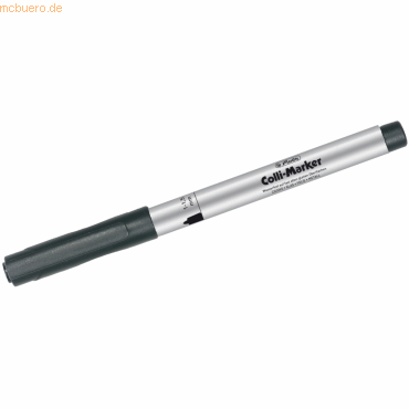Bild von 6 x Herlitz Permanentmarker 1-1,5mm schwarz VE=10 Stück