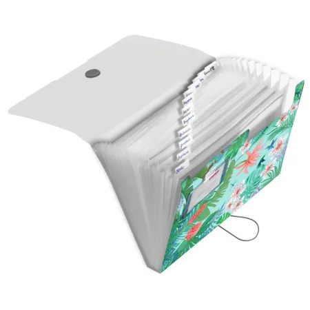 Bild von Herlitz Organisationsmappe Dokumentenmappe / Fächermappe A4 mit 12 Einsteckfächern "Lady Like Jun