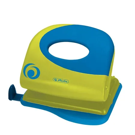 Bild von Herlitz Hefter Herlitz Bürolocher / mit Ansatzschiene / Farbe: "sporty lemon