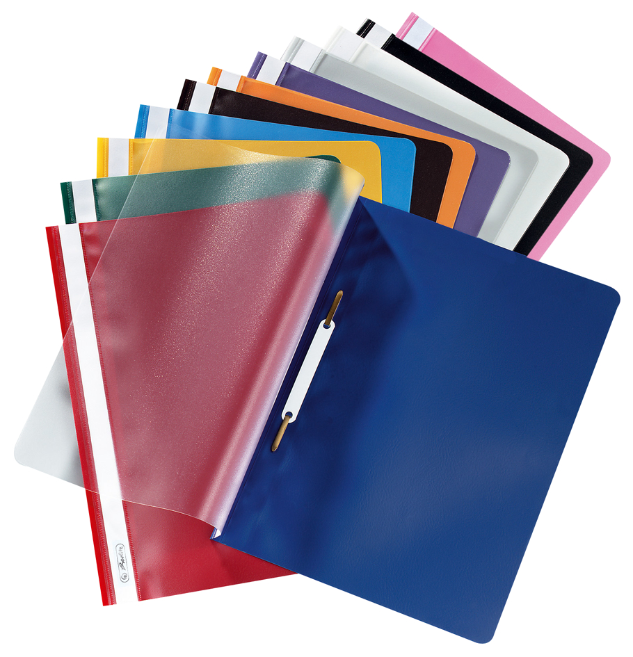 Bild von herlitz Schnellhefter, DIN A4, aus PP-Folie, schwarz
